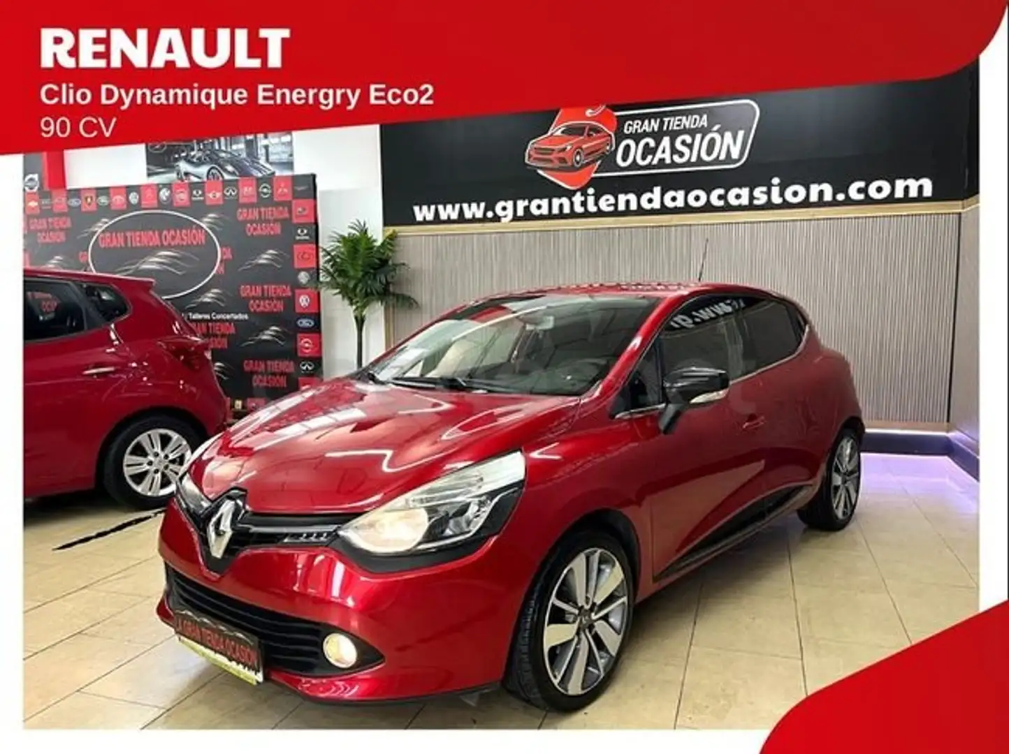 Renault Clio TCe eco2 Energy Dynamique Rojo - 1