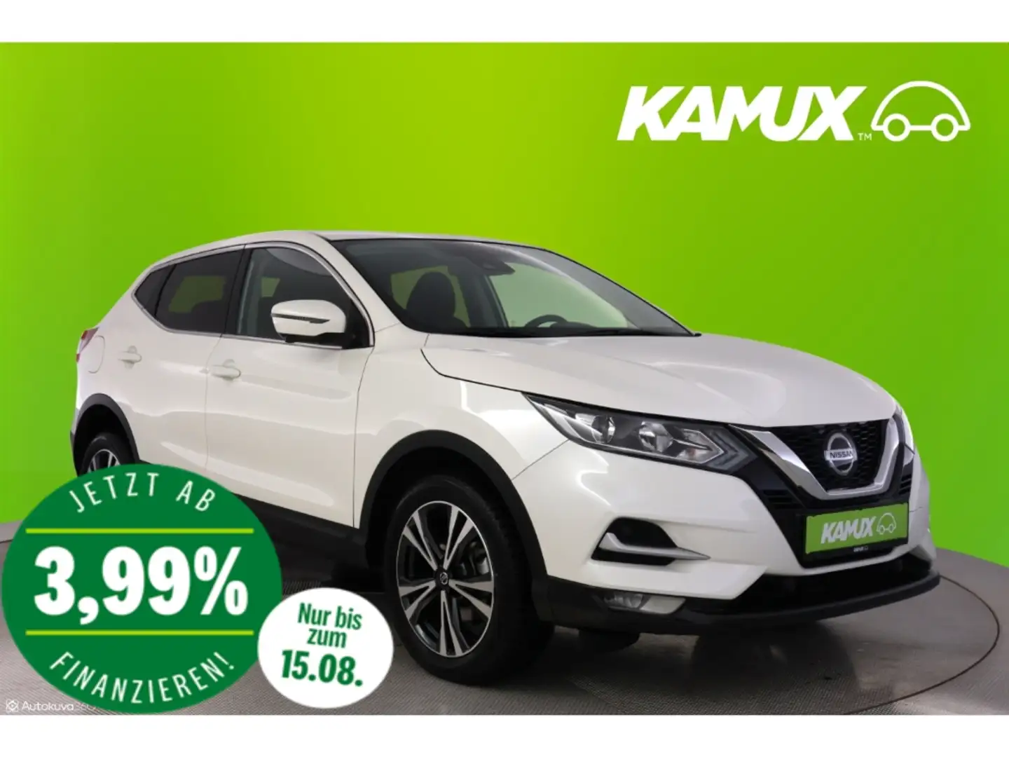 Nissan Qashqai 1.7dCi 4x4 N-Connecta+NAVI+KAMERA+TEMPO Weiß - 1