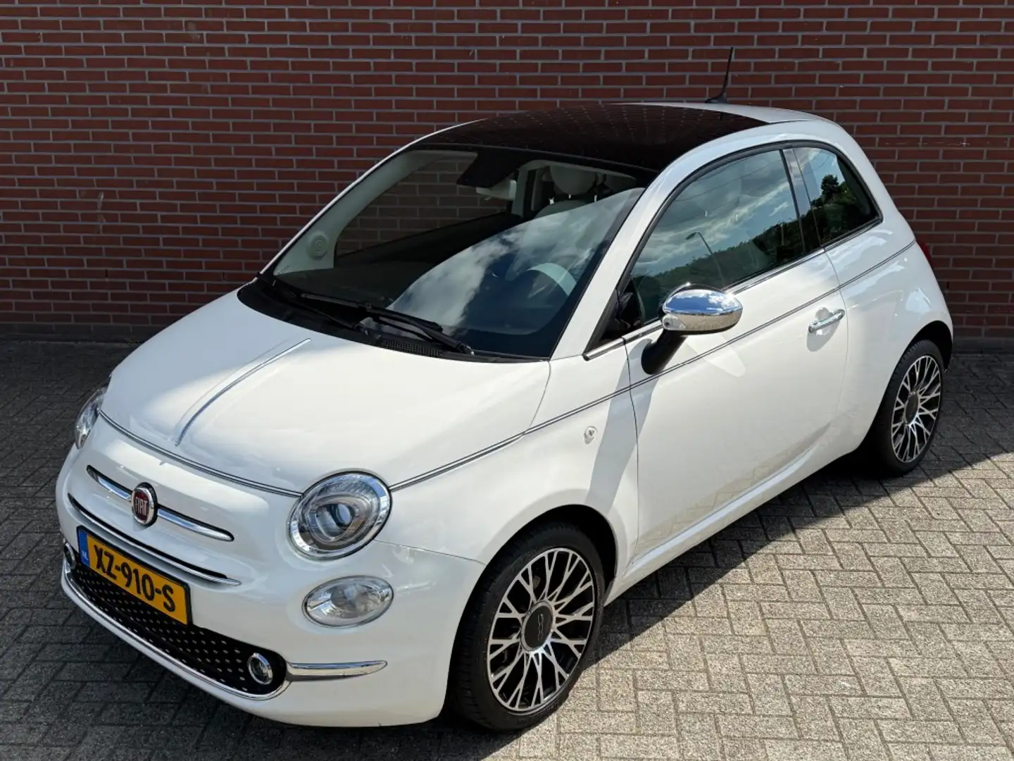 Fiat 500 0.9 TA T COLLEZIONE AUTOMAAT NAV CRUISE PANO CARPL Wit - 2