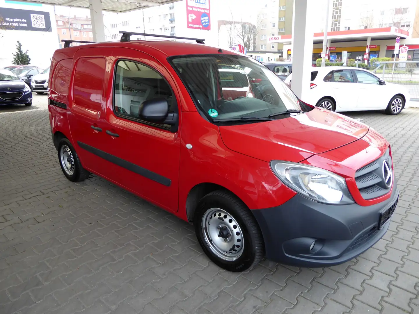 Mercedes-Benz Citan 108 CDI lang --KLIMA-TÜV/AU NEU-- Rouge - 2