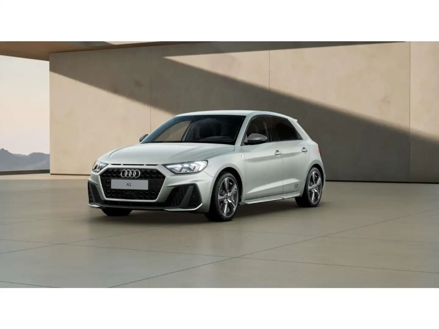 Audi A1 Sportback 40 TFSI S line Silber - 2