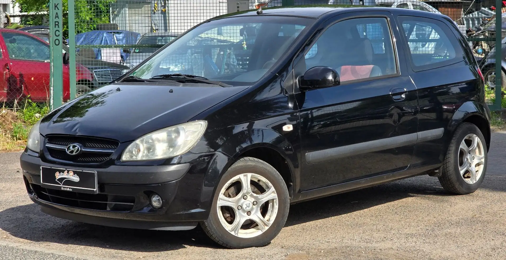 Hyundai Getz *AUTOMATIK*KLIMA*TÜV NEU*SERVICE NEU*M+S* Чорний - 2