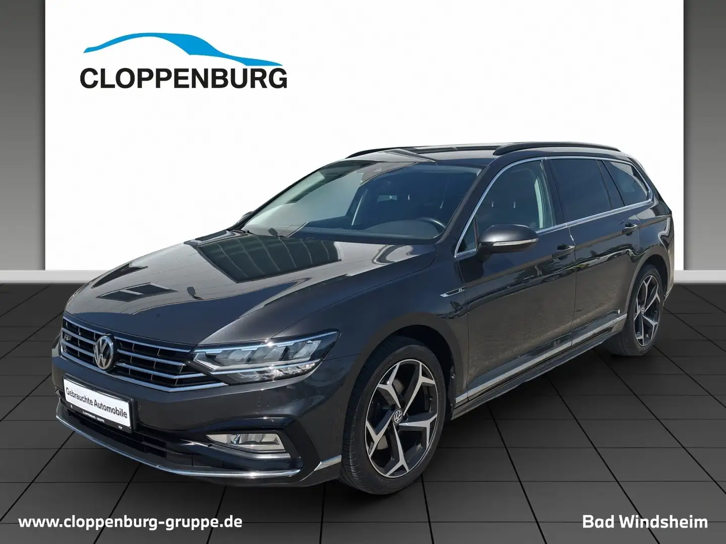 Volkswagen Passat Variant 2.0 TDI SCR DSG Business DAB LED Grau - 1