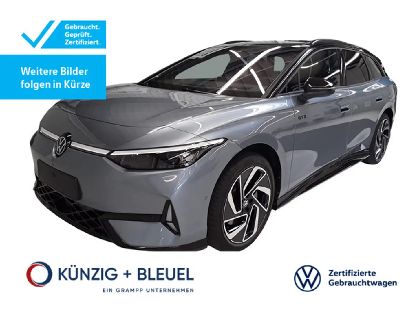 Volkswagen ID.7 Tourer GTX 340 PS 4M*Nav*AHK*360°Kam*Pano*H Blau - 1