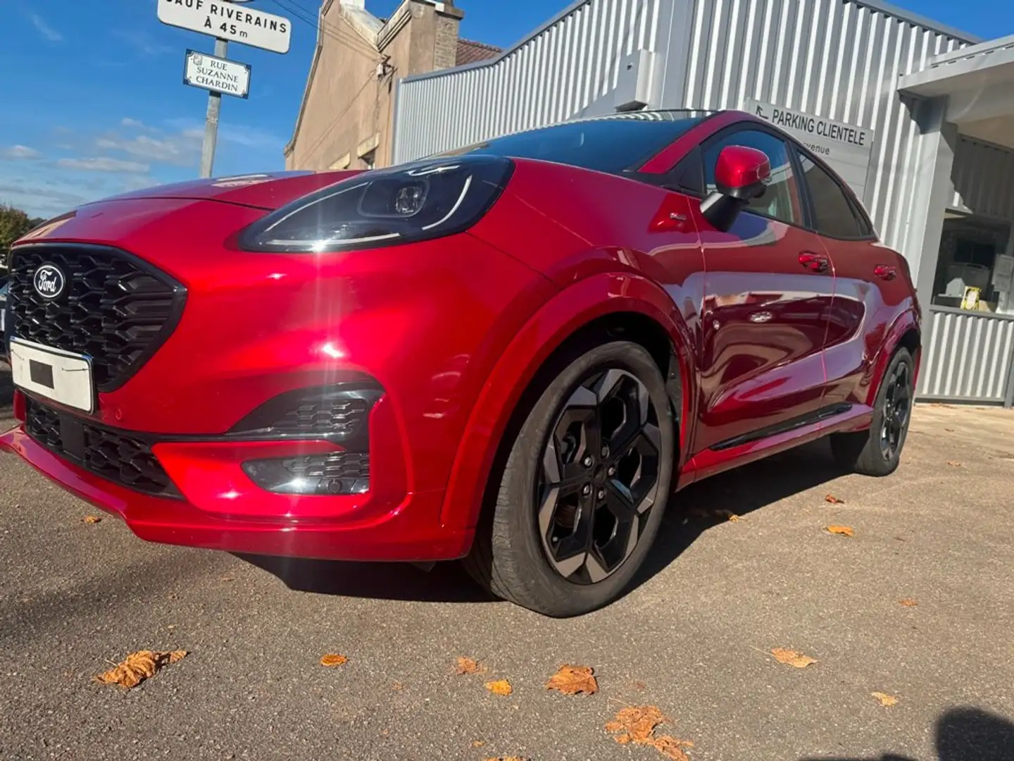 Ford Puma Puma 1.0 EcoB 125 ch mHEV ST LINE Rouge - 2