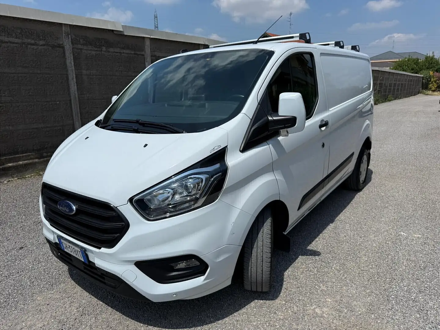 Ford Transit Custom Transit Custom 300 2.0 EcoBlue 130 PC Furgone Tita Blanc - 1