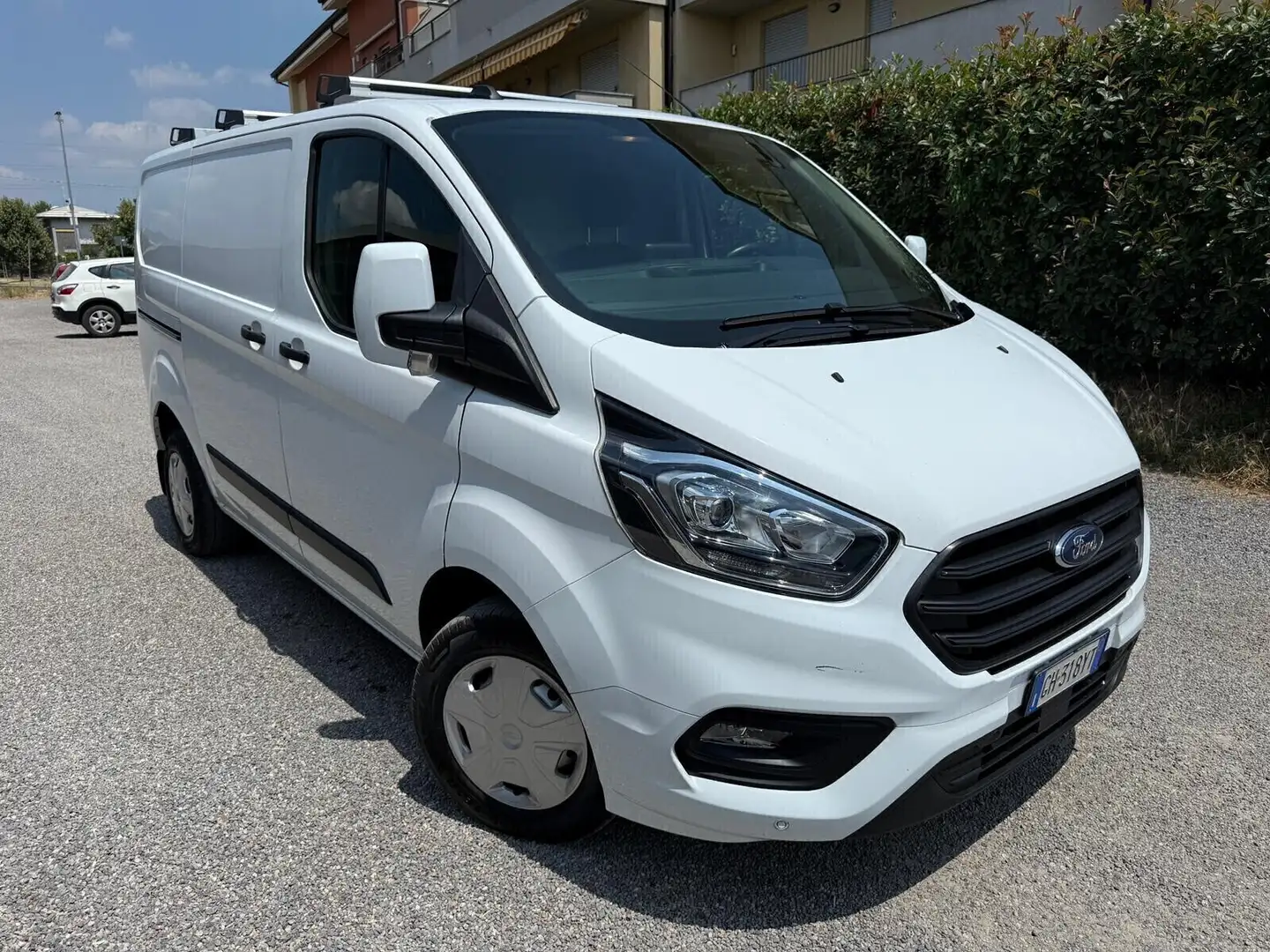 Ford Transit Custom Transit Custom 300 2.0 EcoBlue 130 PC Furgone Tita Blanc - 2