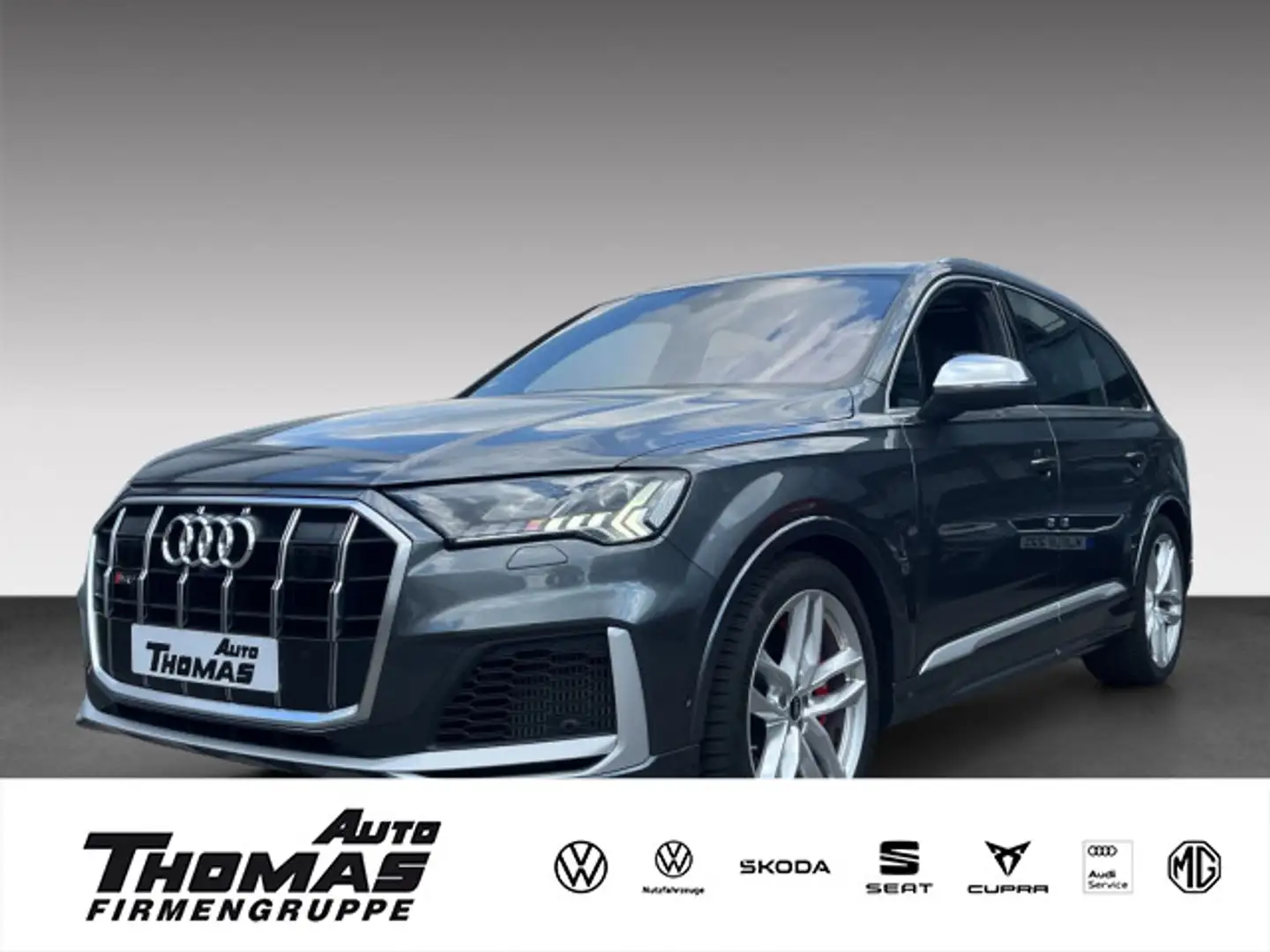 Audi SQ7 4.0TFSI quattro AHK+HUD+STANDHZ+MATRIX Grau - 1