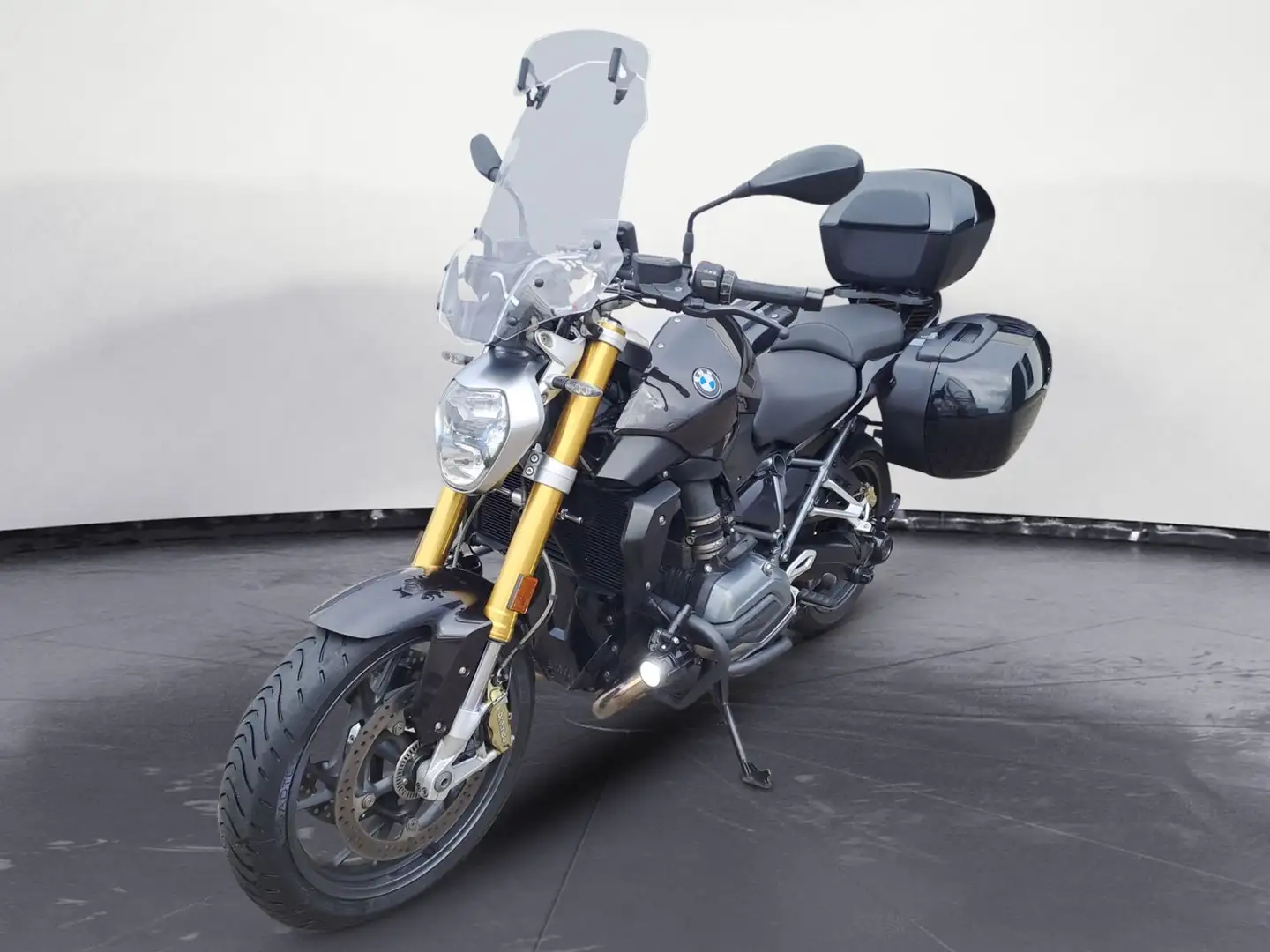 BMW R 1200 R 3 Koffer Windschild Dynamik Paket Barna - 1