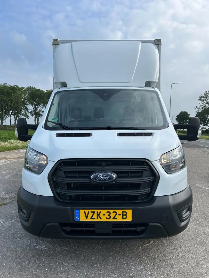 Ford Transit 350 2.0TDCI 130PK Trend Bakwagen met laadklep BPM Wit - 2