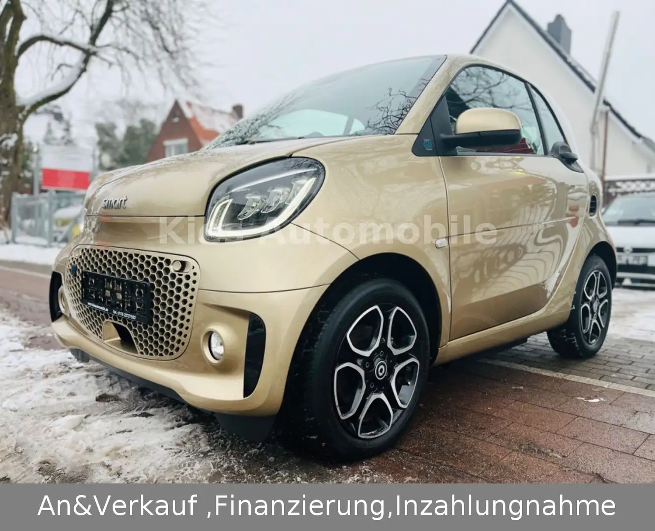 smart forTwo Exclusive EQ/22KW/NAVI/LED/SITH/PANO/KLIM Beżowy - 2
