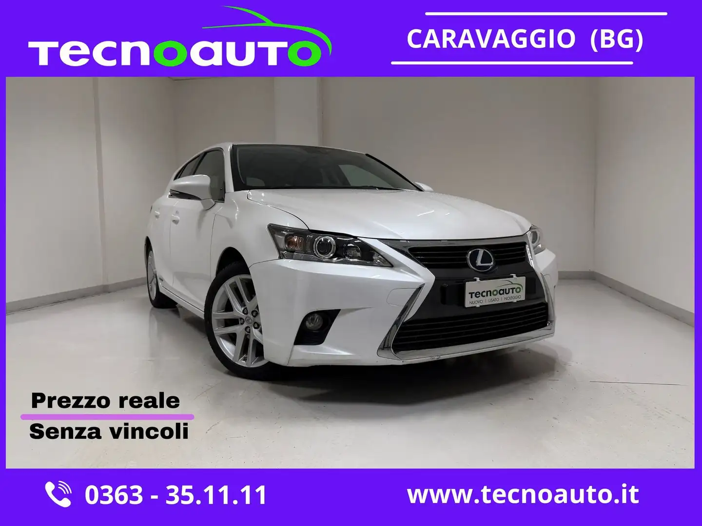 Lexus CT 200h CT Hybrid Executive Bianco - 1