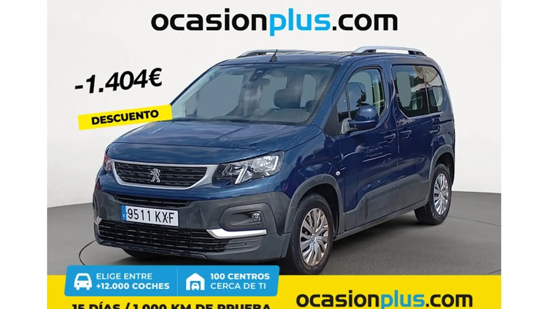 Peugeot Rifter 1.2 PureTech S&S Standard Active 110 Bleu - 1