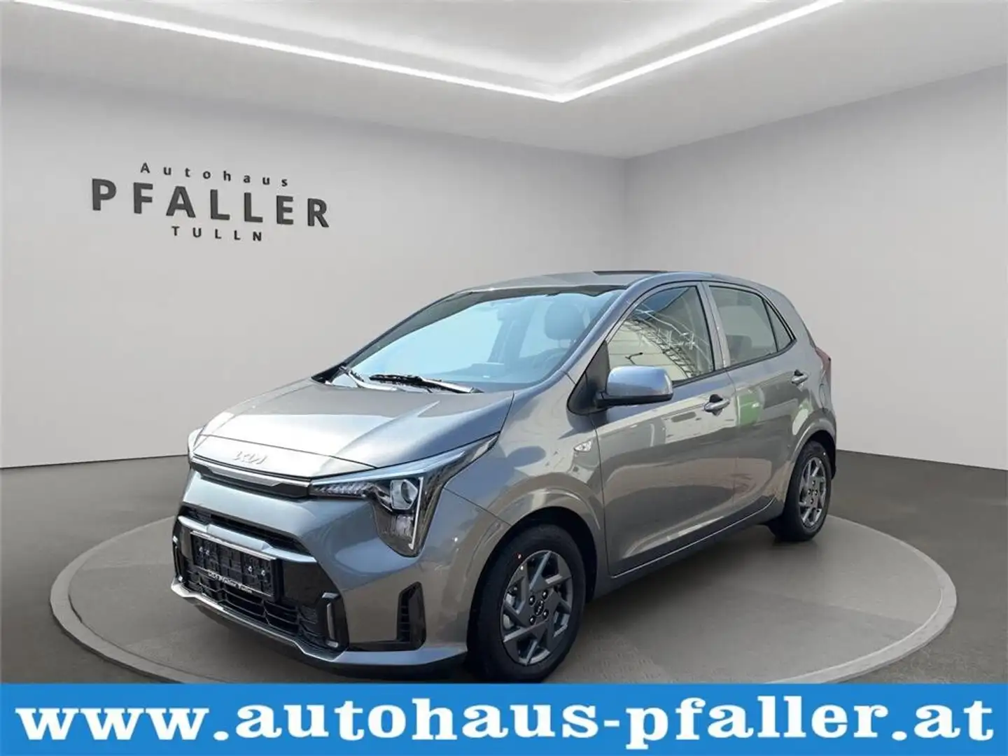 Kia Picanto 1,0 GDI Silber 4 Stz. Grau - 1