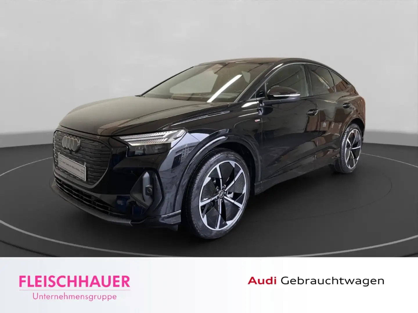 Audi Q4 e-tron Sportback 45 e-tron Schwarz - 1