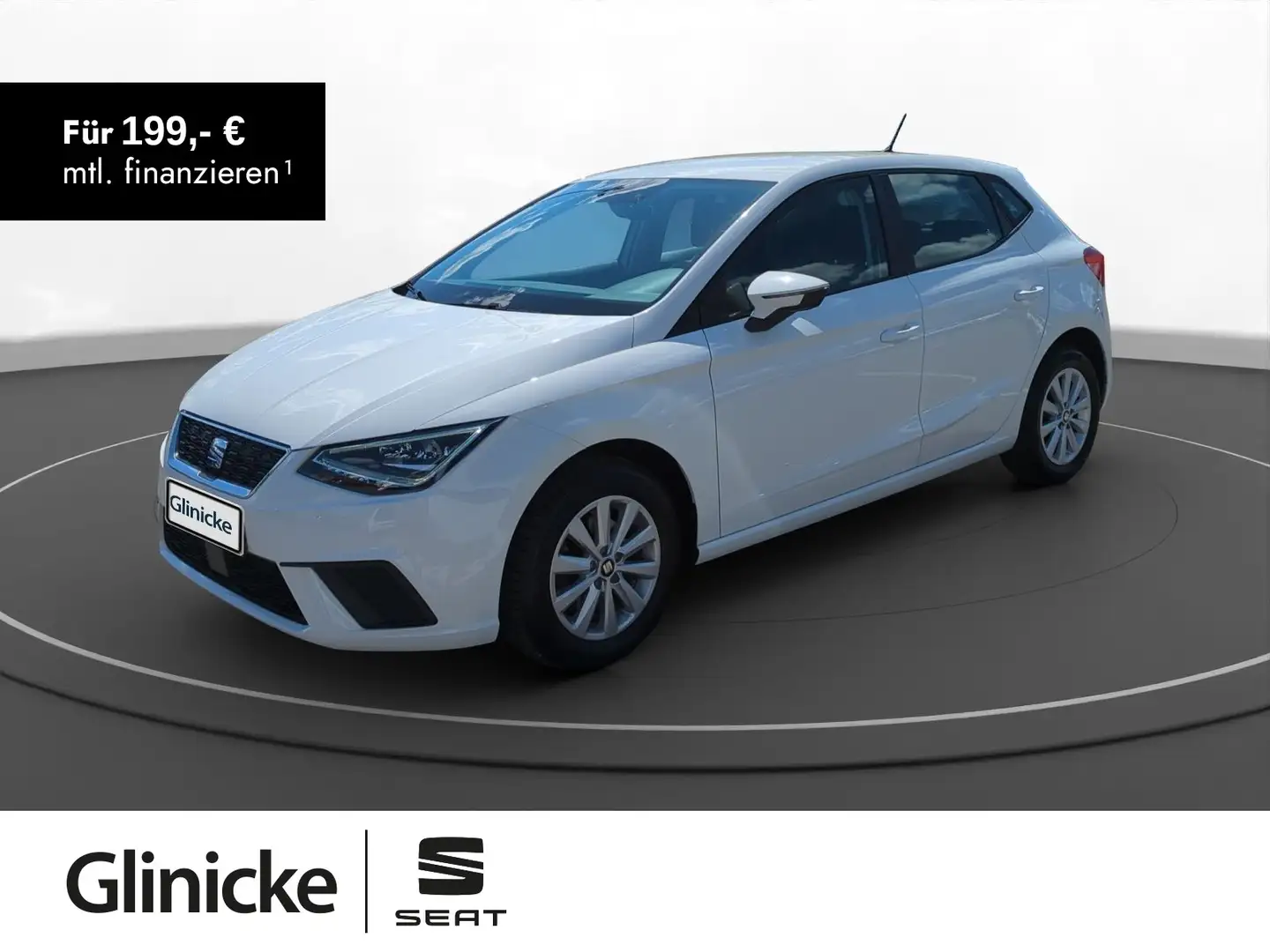 SEAT Ibiza 1.6 TDI Style LED SiHz PDC Weiß - 1
