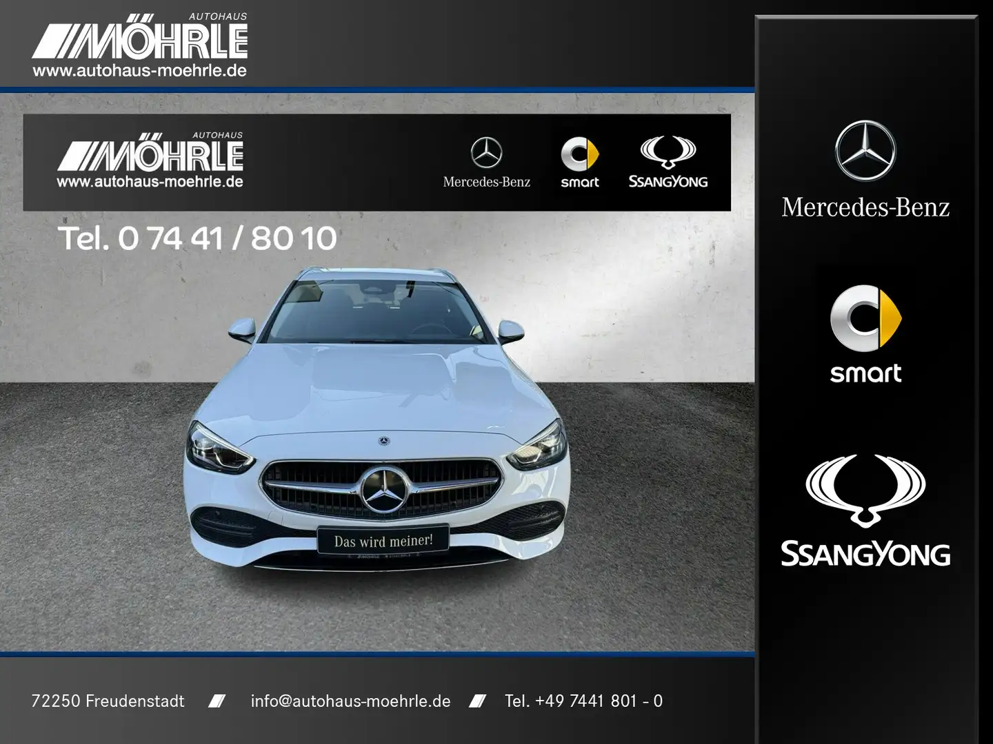 Mercedes-Benz C 180 C 180 T-Modell Avantgarde Winter-Paket Kamera Weiß - 1