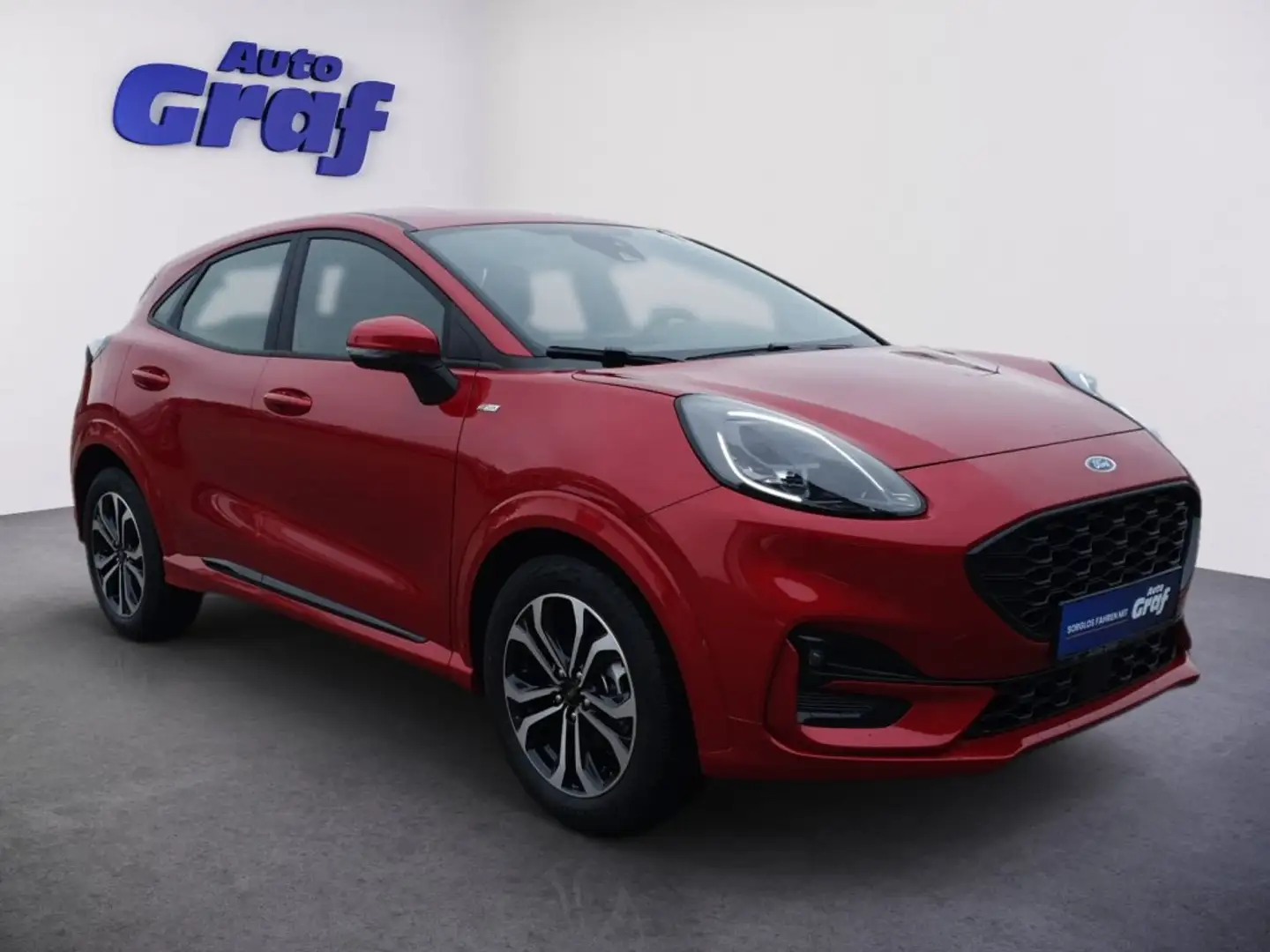 Ford Puma 1,0 EcoBoost Hybrid ST-Line Aut. Rosso - 2