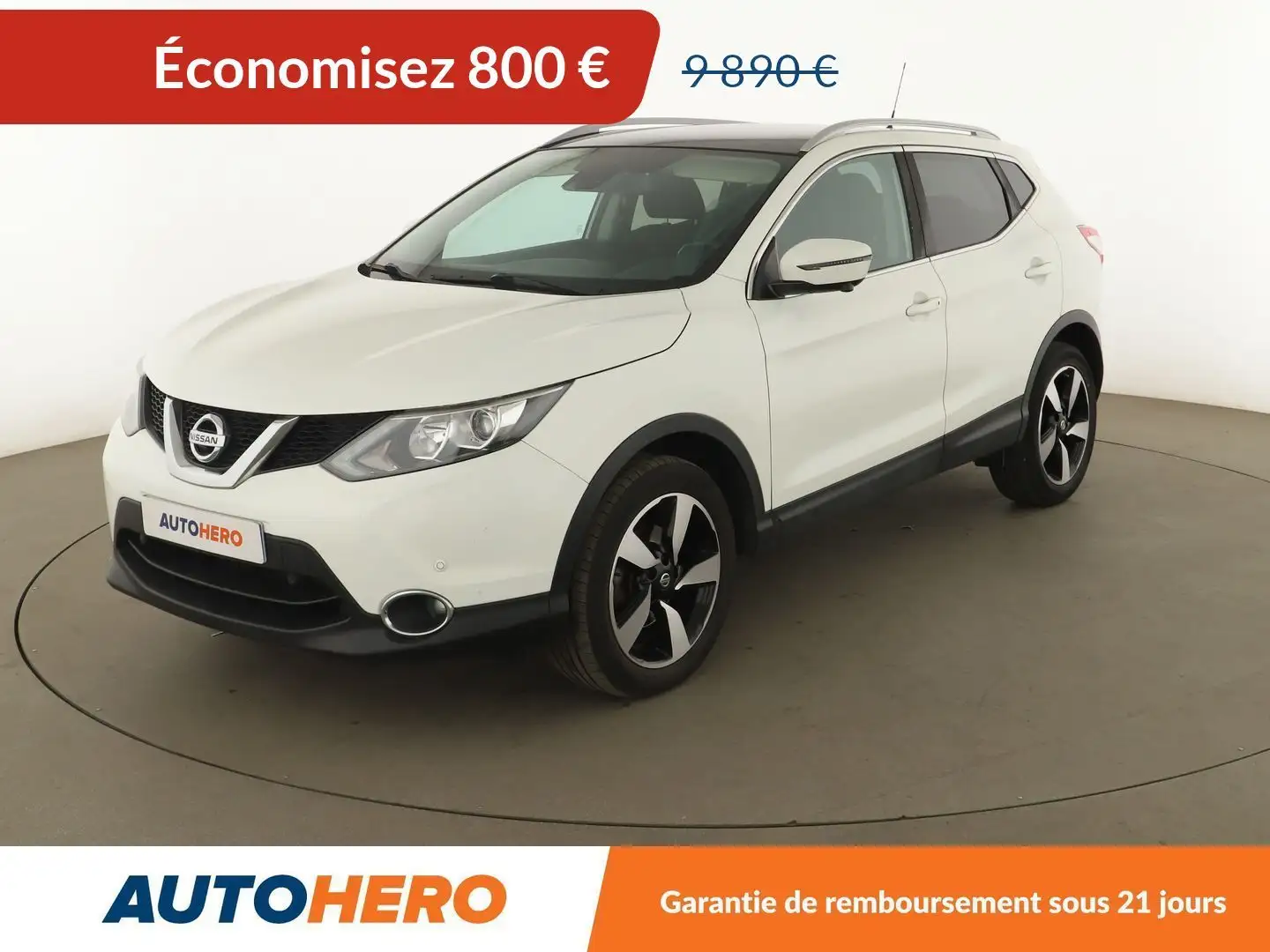 Nissan Qashqai 1.2 DIG-T Connect Edition Blanc - 1