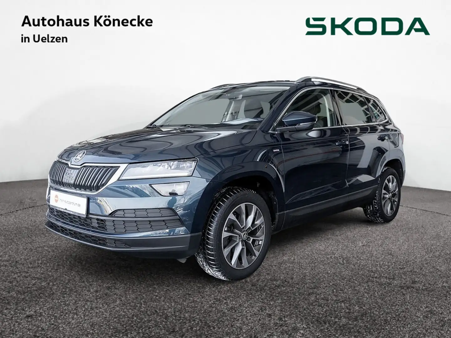 Skoda Karoq 1.0 TSI Clever AHK LED KESSY SHZ SMART- Blau - 1
