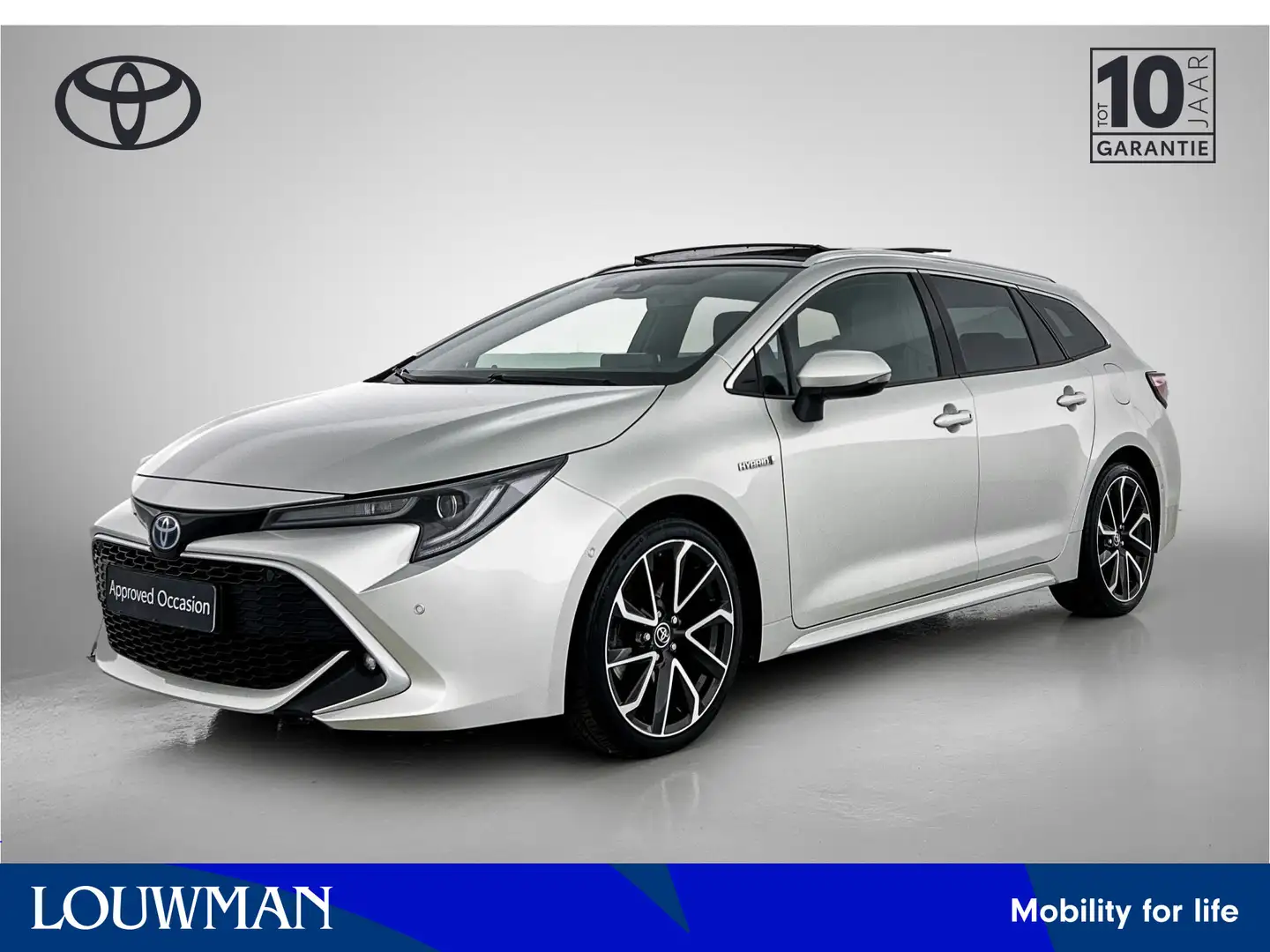 Toyota Corolla Touring Sports 2.0 Hybrid Executive Pano Grijs - 1