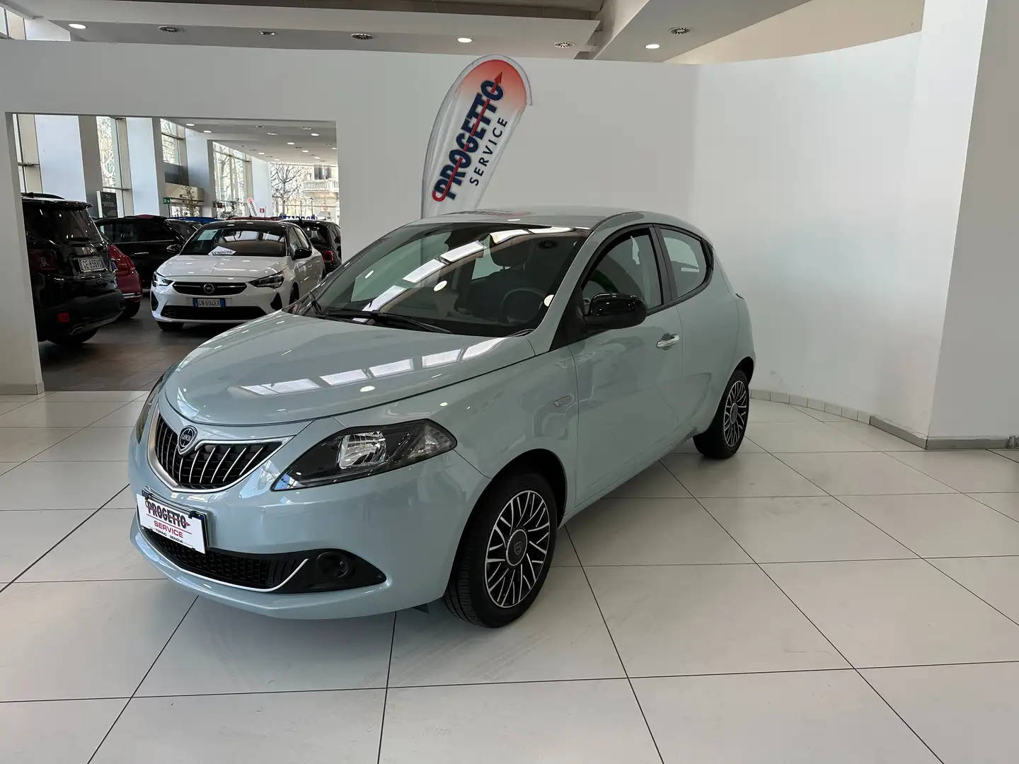 Lancia Ypsilon Ypsilon 1.0 firefly hybrid Platino Blu/Azzurro - 1