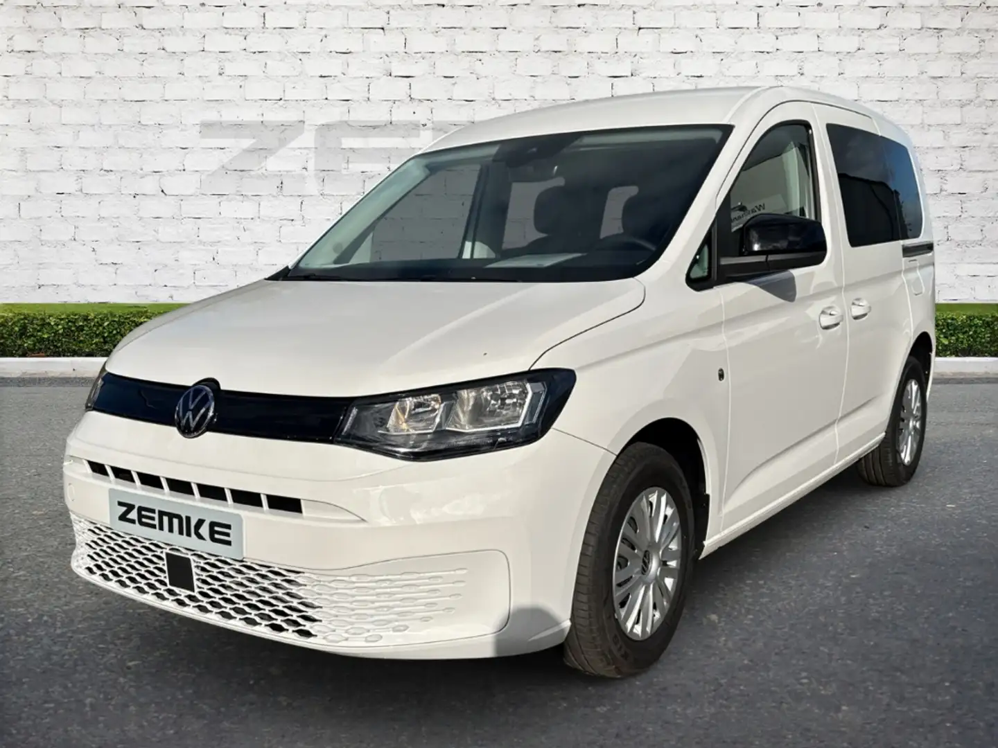 Volkswagen Caddy Kombi 2,0 TDI EU6 SCR Klimaautom Verkehrszeichener Weiß - 1