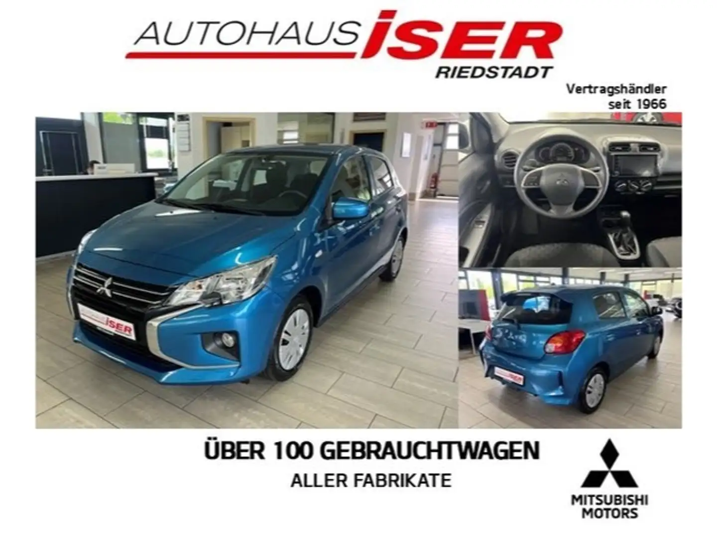 Mitsubishi Space Star Plus DAB BT ZV Multif.Lenkrad Regensensor Albastru - 1