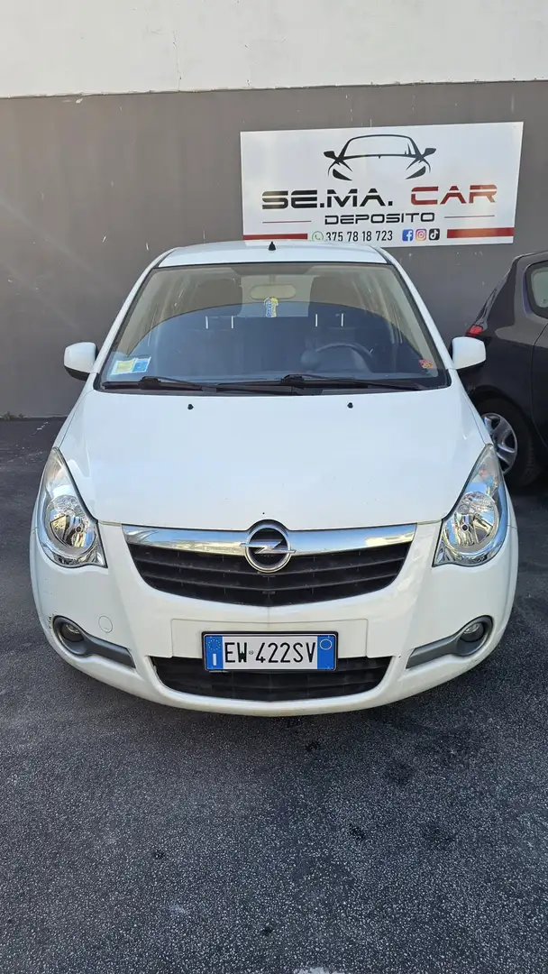 Opel Agila Agila 1.0 12v Elective s Bianco - 1