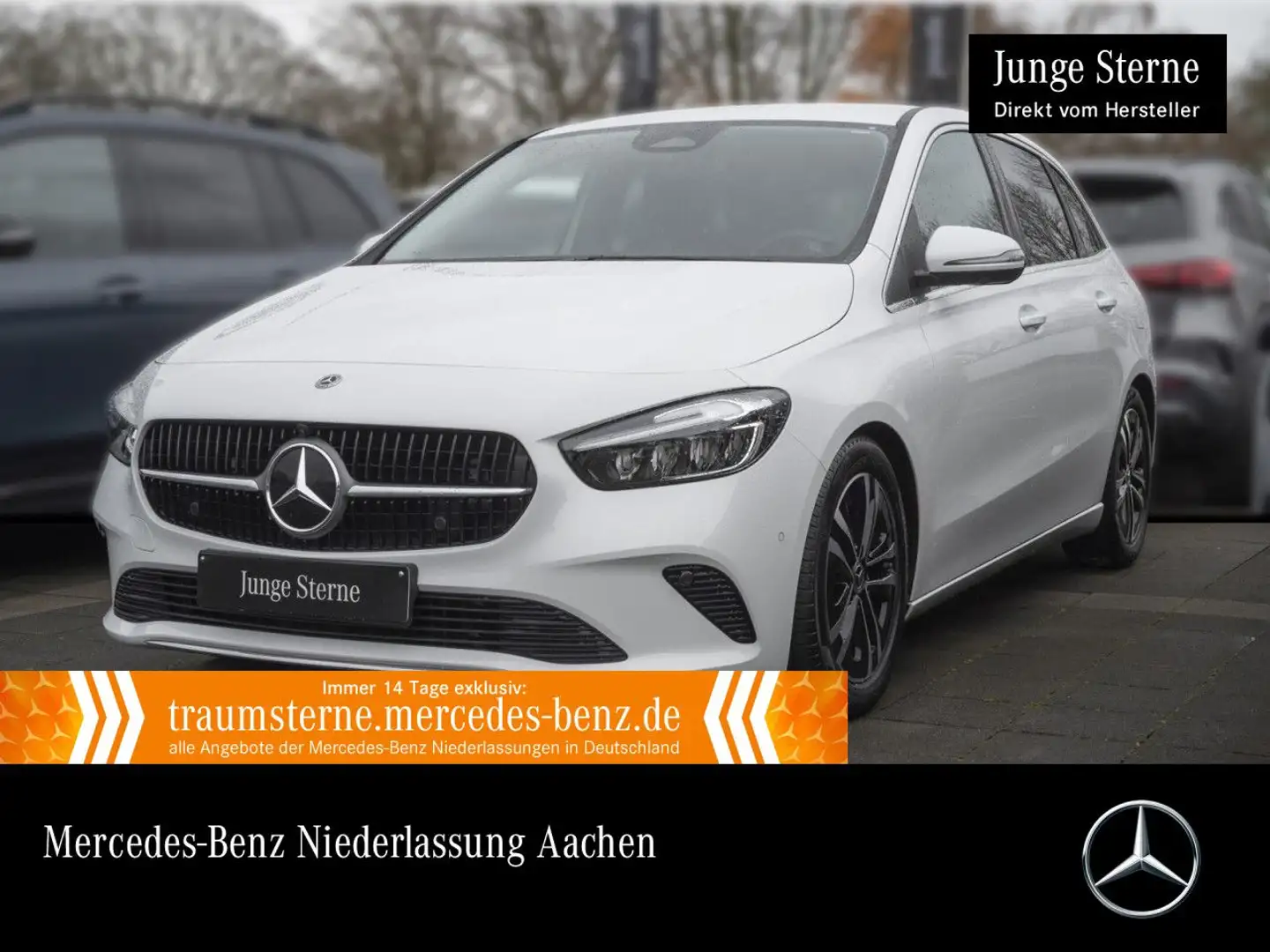 Mercedes-Benz B 180 PROGRESSIVE+360°+LED+TOTW+7G Weiß - 1