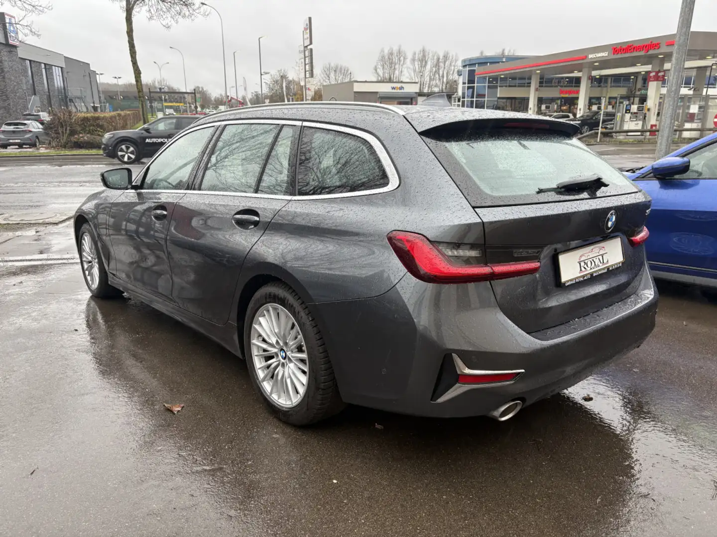 BMW 330 e TOURING PHEV 292 LUXURY * GARANTIE 36 MOIS * Gris - 2