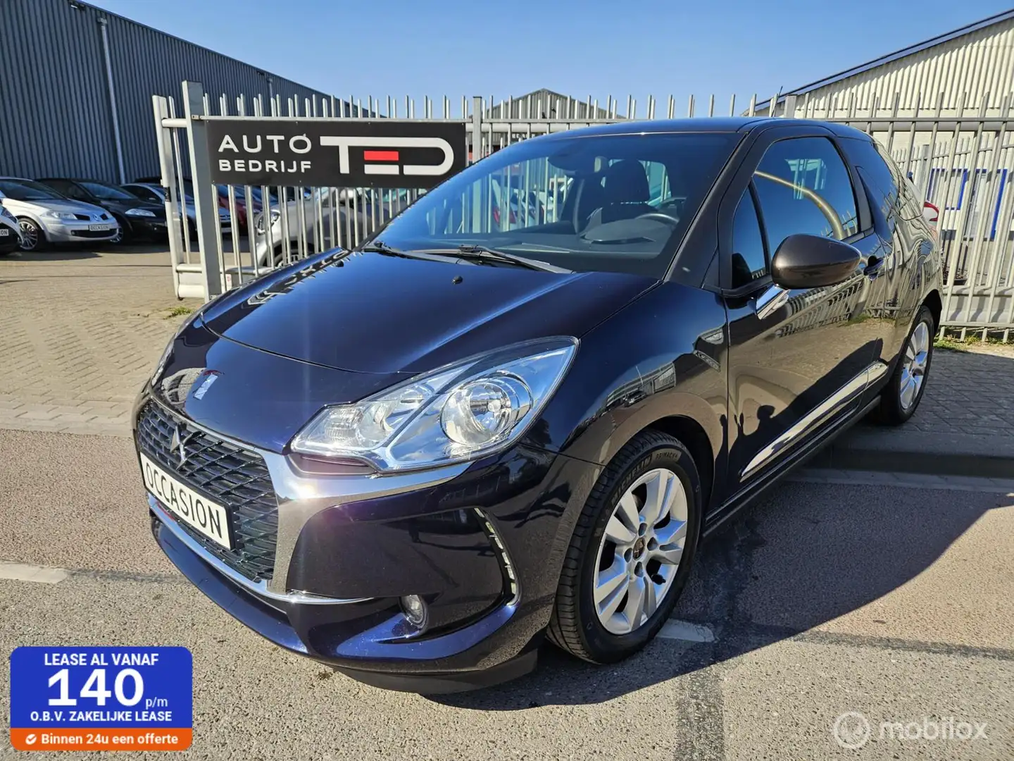 Citroen DS3 1.2 PureTech So Chic Синій - 1