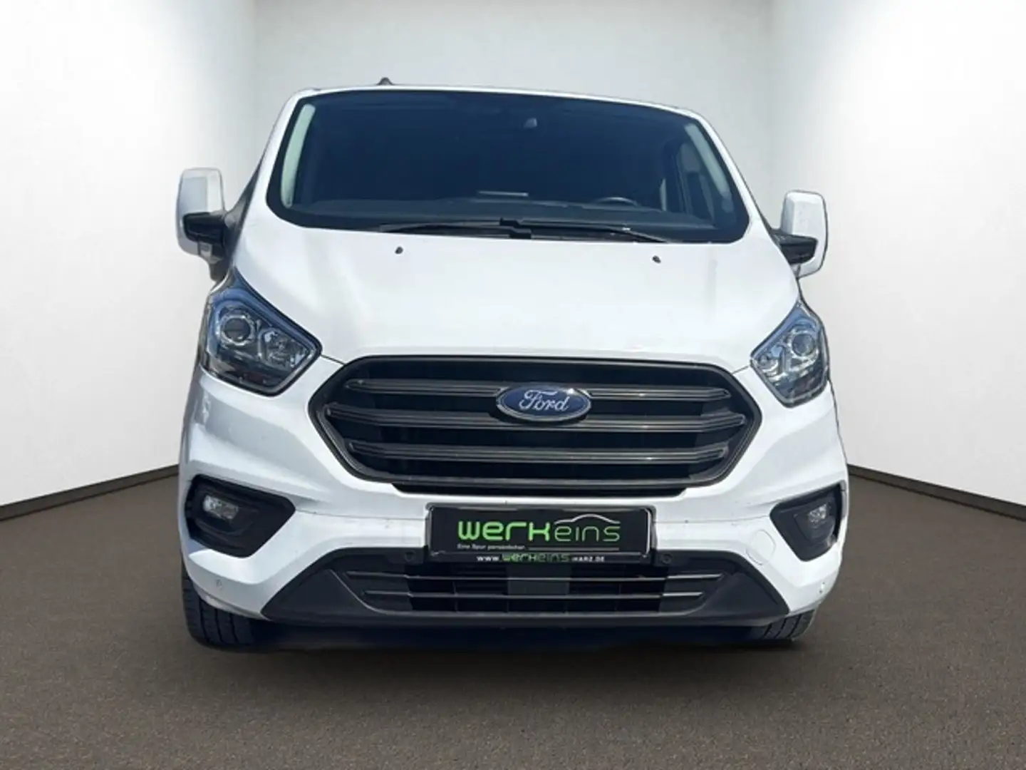 Ford Transit Custom Kombi 320 L2 StHzg Klima 9 Sitze Bianco - 2