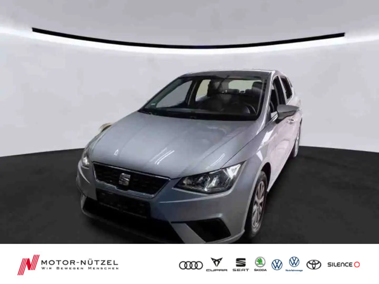 SEAT Ibiza 1.0 TSI DSG STYLE NAVI+APP+SHZ+PDC+DAB+15" Silber - 1