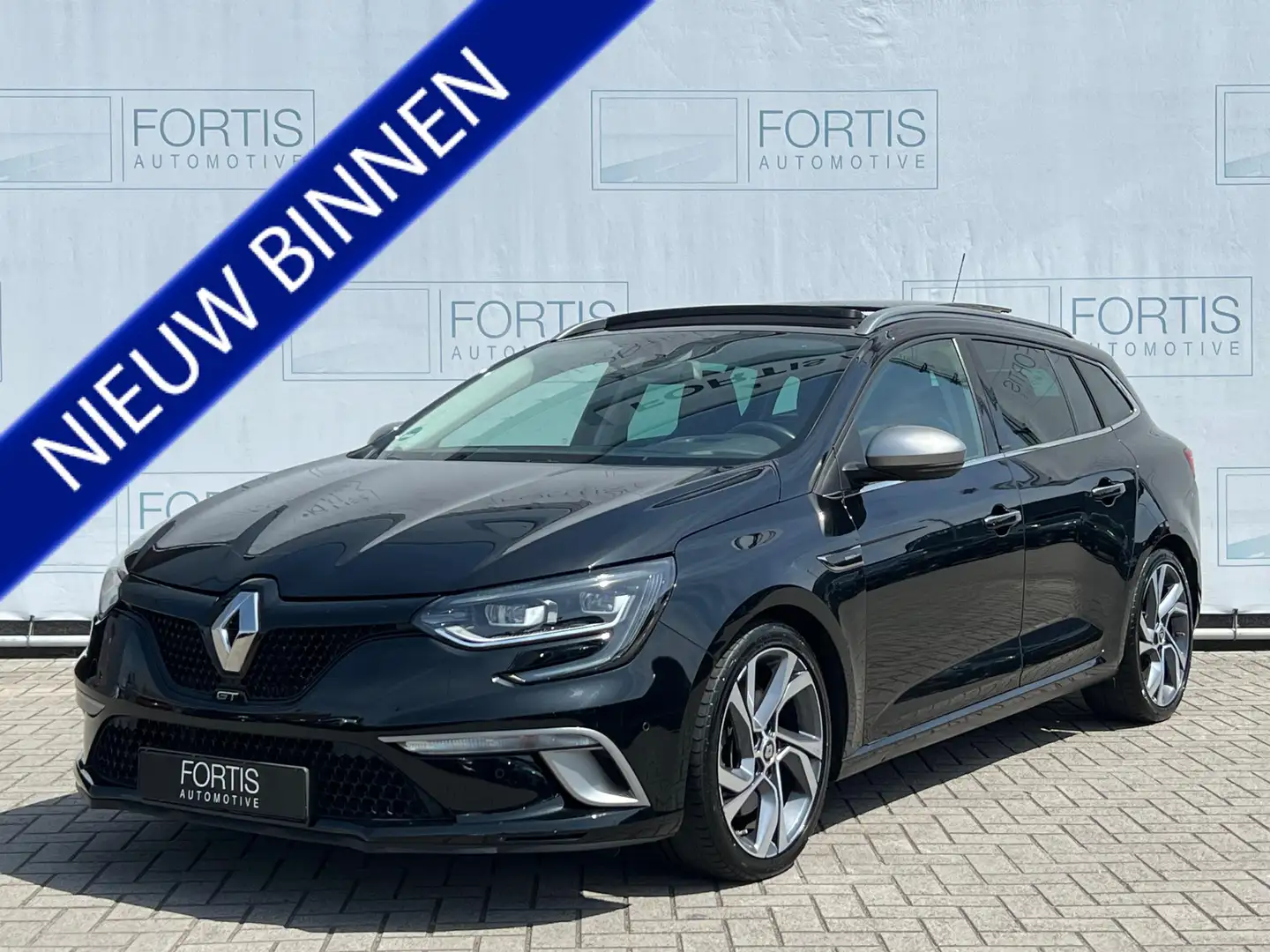 Renault Megane Estate 1.6 TCe GT PANODAK | STOELVERWARMING | LED Zwart - 1