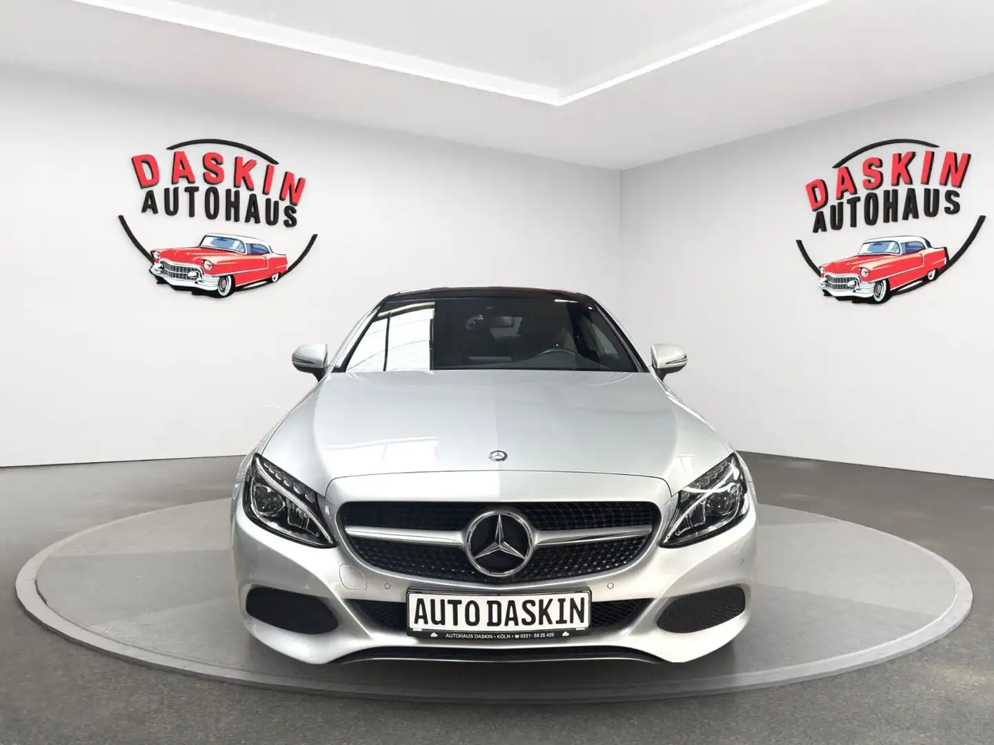 Mercedes-Benz C 180 Coupe SCHECKHEFT/TÜV NEU/SCHIEBEDACH Silber - 2