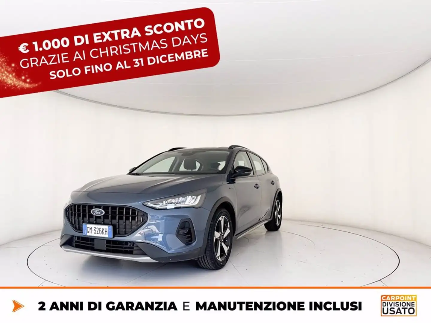 Ford Focus active 1.0t ecoboost h 125cv Modrá - 1