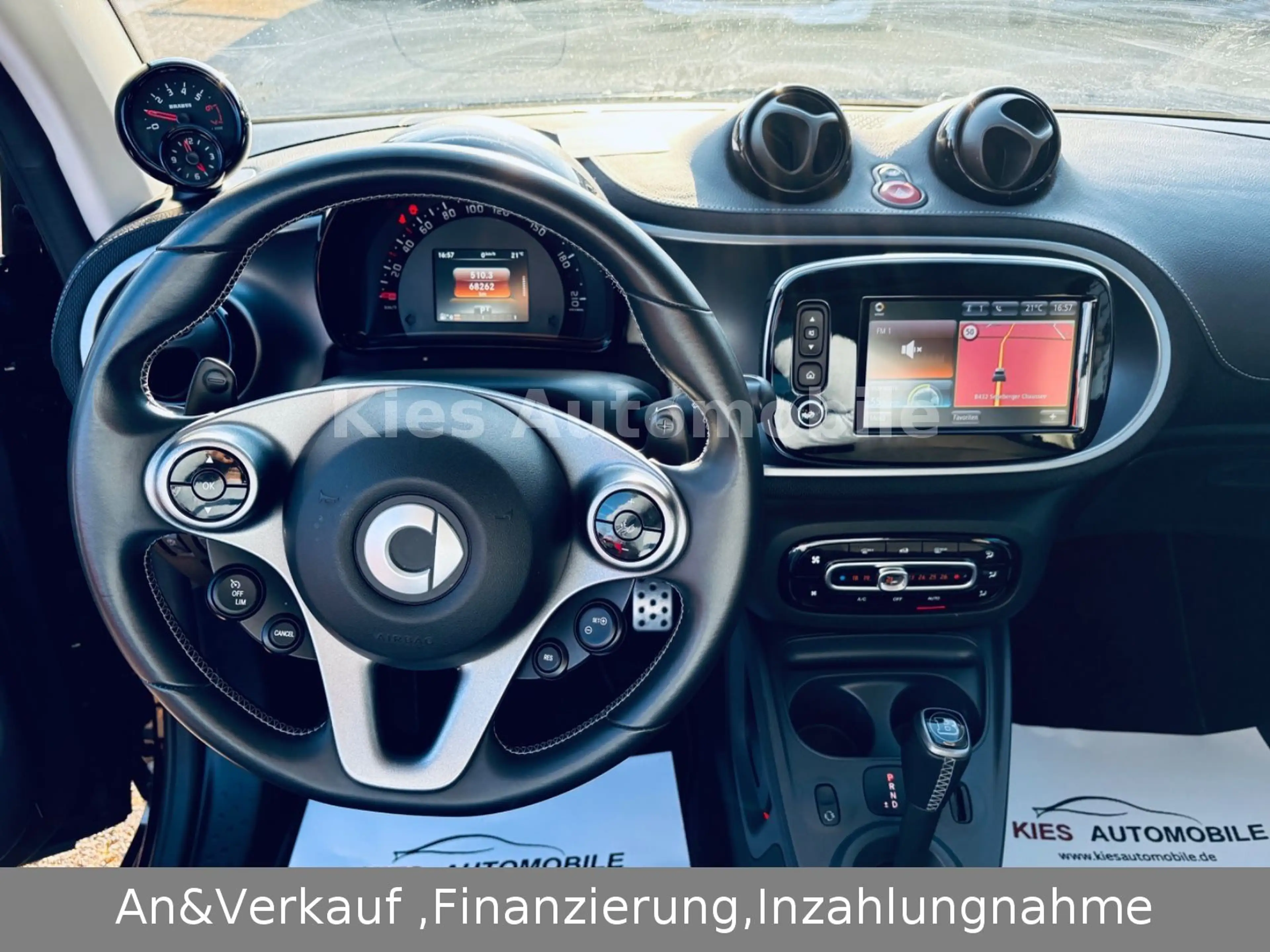 smart forTwo Brabus Xclusive 109Ps LEDER/JBL/NAVI/PANO — photo 15