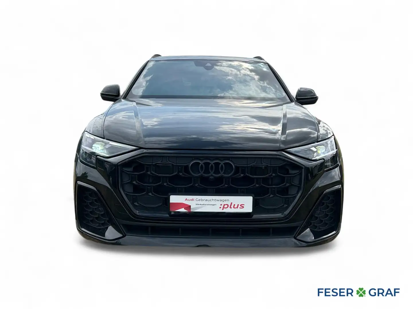 Audi Q8 S line 50 TDI /AIR/Matrix/Pano/B&O/Stdhzg Schwarz - 2
