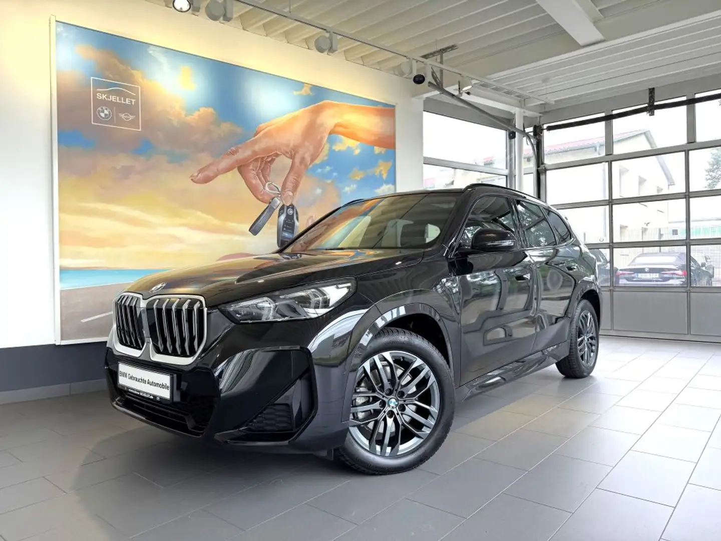 BMW X1 sDr.20i M SPORT PANO+ACC+AHK+HARM+KOMF+SPUR+ Schwarz - 1