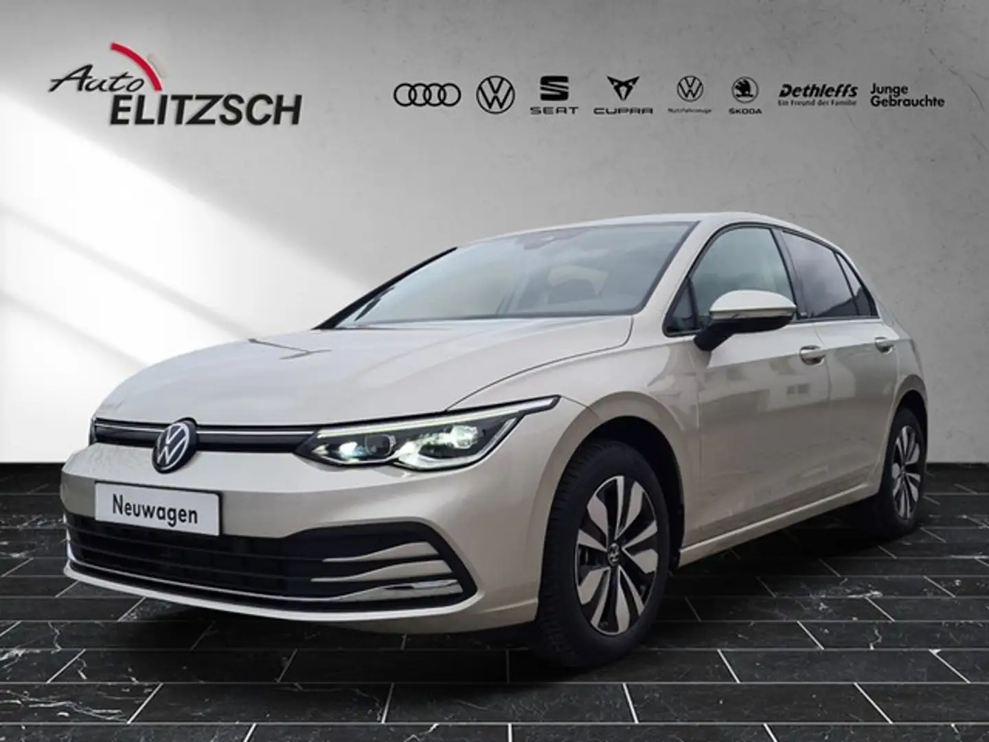 Volkswagen Golf VIII Move TDI LED+ STH RFK ACC SHZ APP PDC Grau - 2