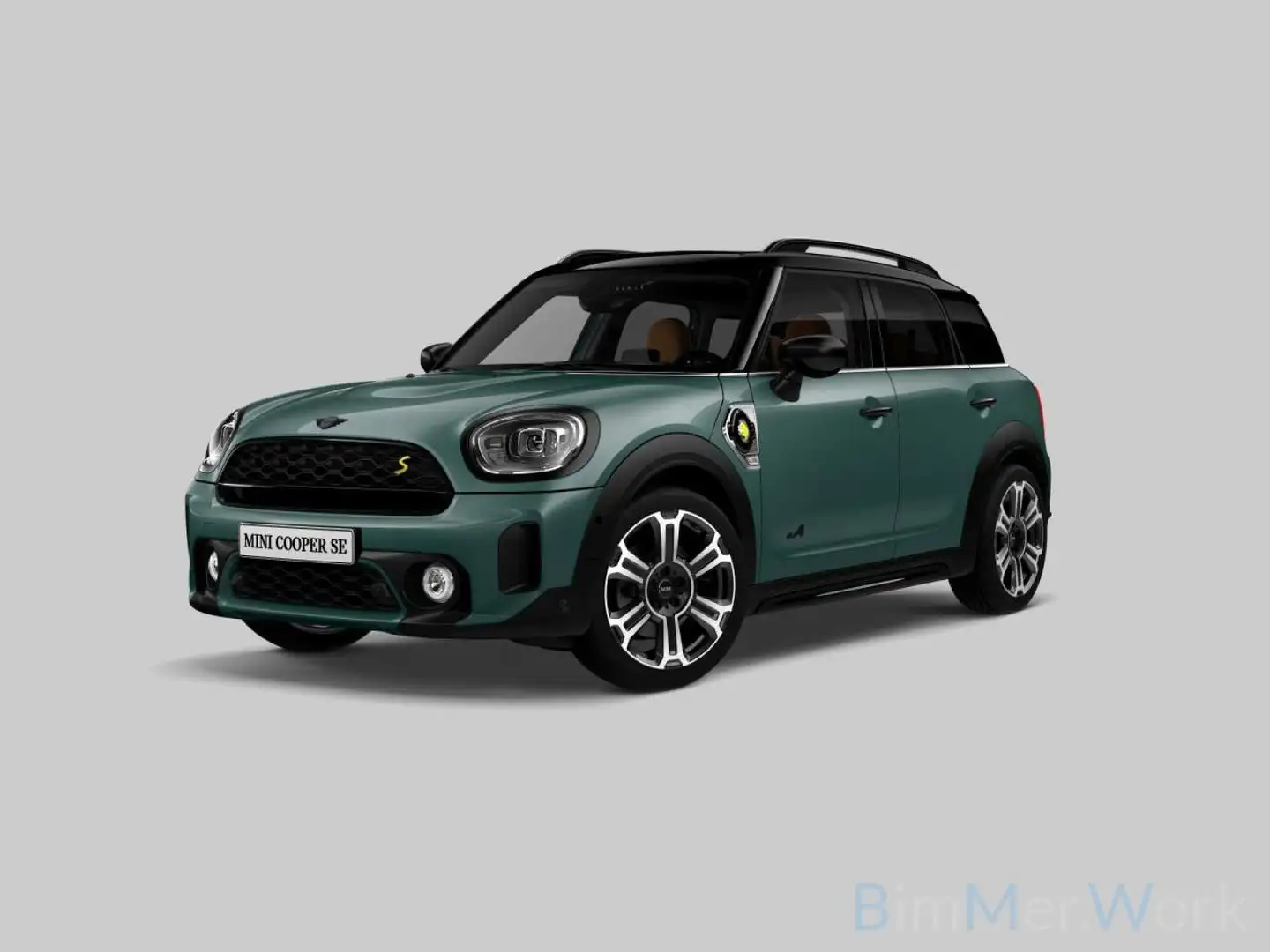 MINI Cooper SE Countryman ALL4 HUD Kamera DAB Panorama Grün - 1