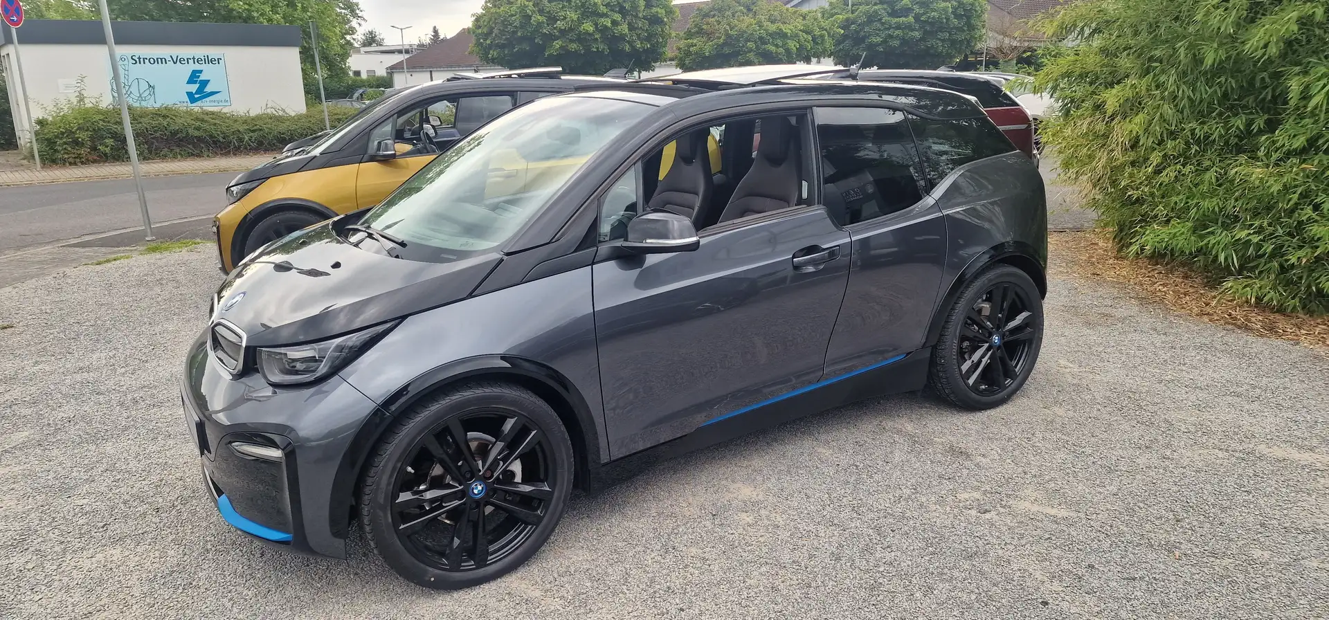 BMW i3 s 120Ah GSD H&K Driving + KAM VOLL-LEDER Navi Gris - 1