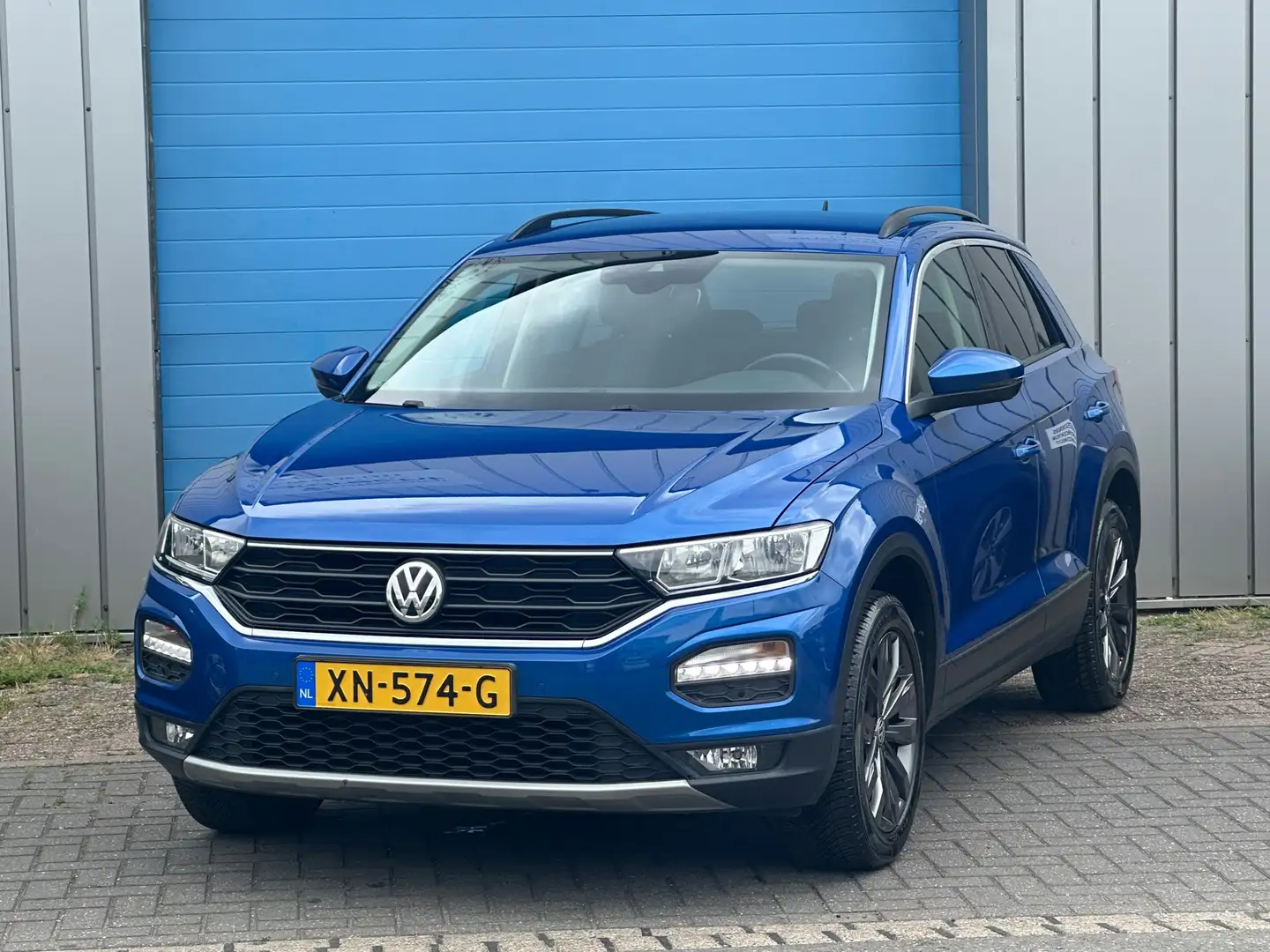 Volkswagen T-Roc 1.0 TSI NAVI PDC TREKHAAK Blauw - 2