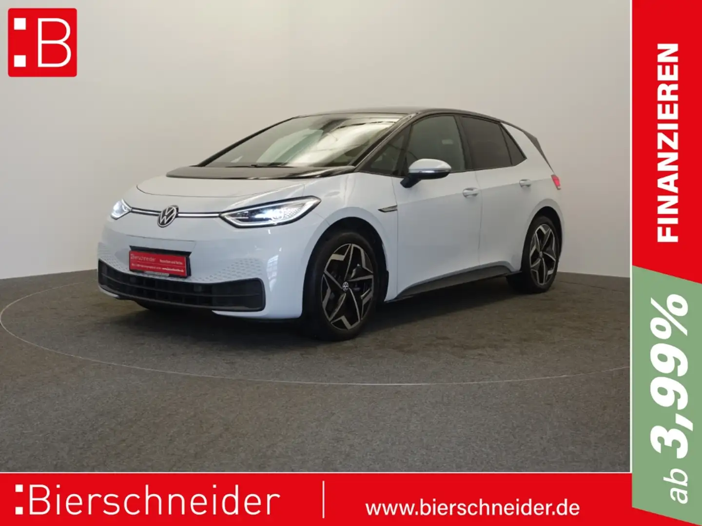 Volkswagen ID.3 Pro Performance MATRIX 19 PANO KAMERA NAVI DAB Weiß - 1