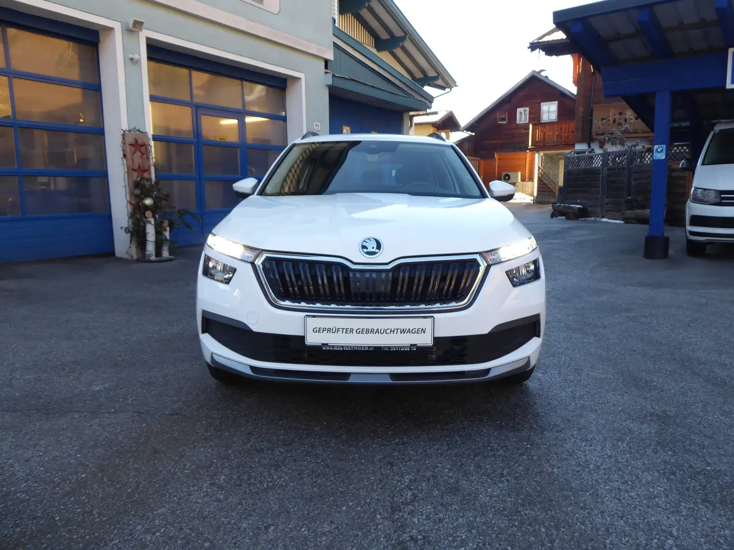 Skoda Kamiq 1,0 TSI Ambition/Navi/LED/SmartLink Weiß - 2