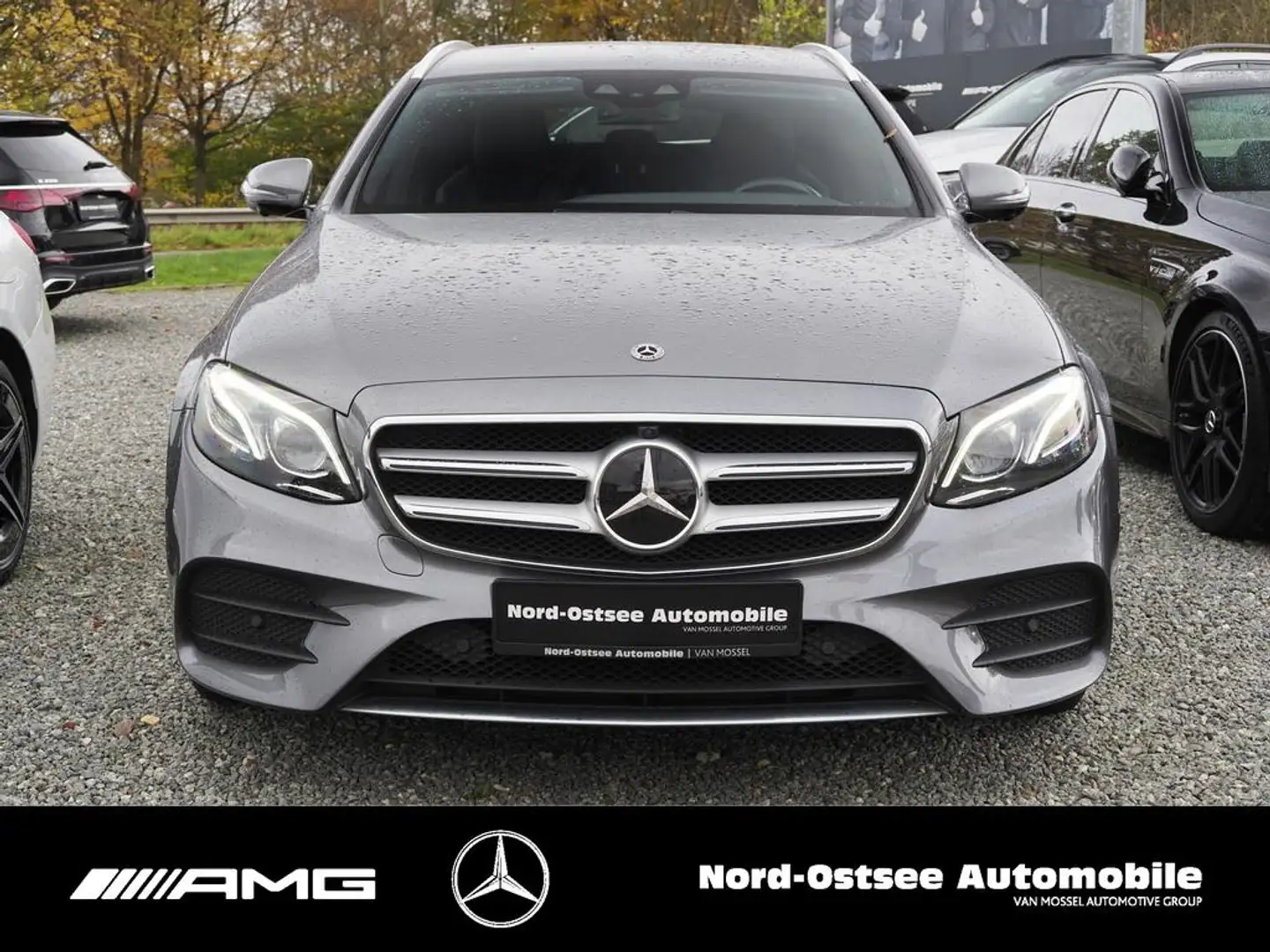 Mercedes-Benz E 300 de T AMG MULTIBEAM 360 PDC NAVI KEYLESS Grijs - 2