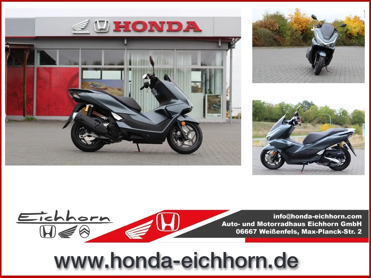 Honda PCX 125 PCX 125 ABS+LED +*6 Jahre Garantie Grau - 1