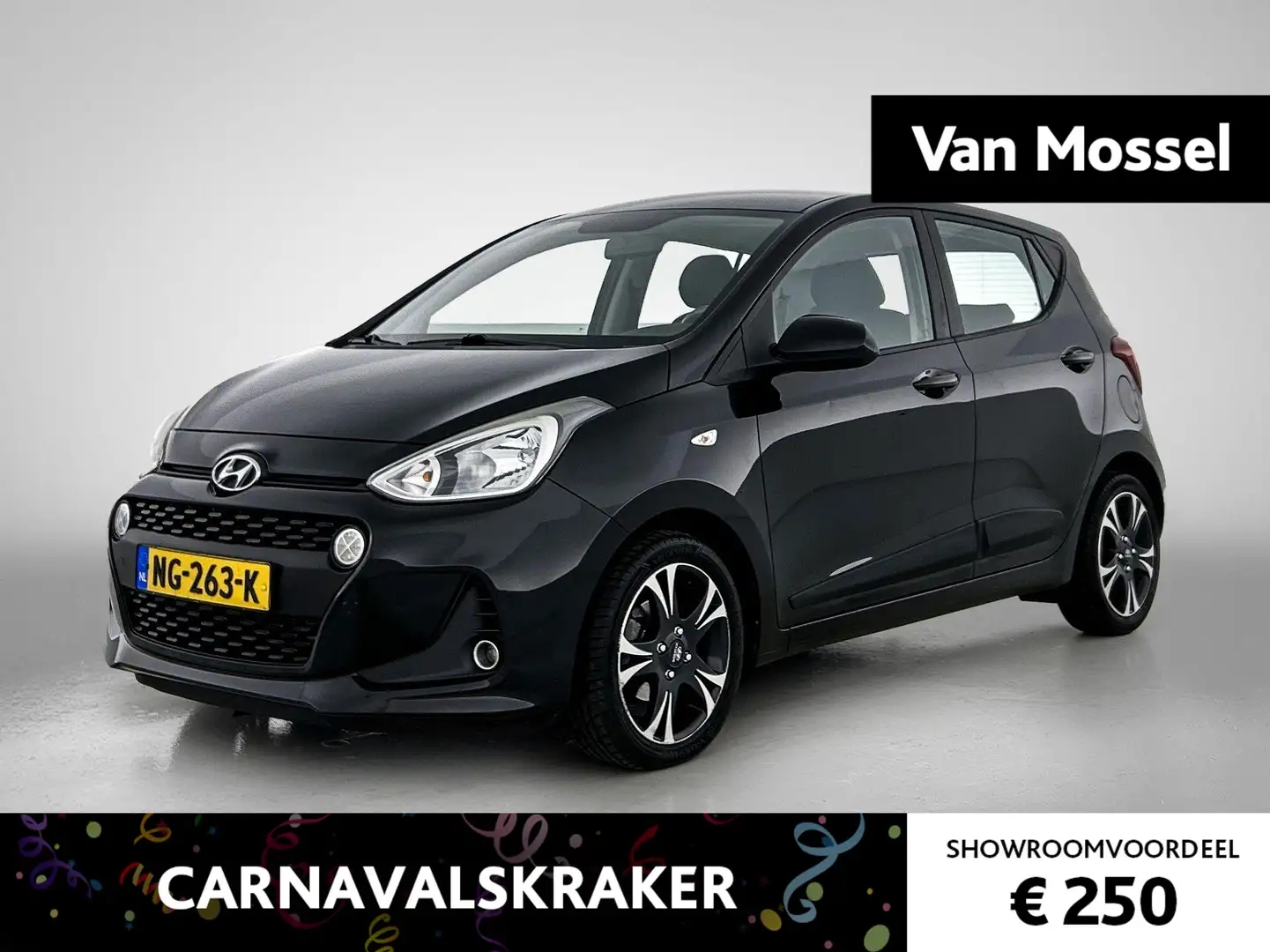 Hyundai i10 1.0i Comfort | Navigatie | Apple Carplay/Android A Noir - 1