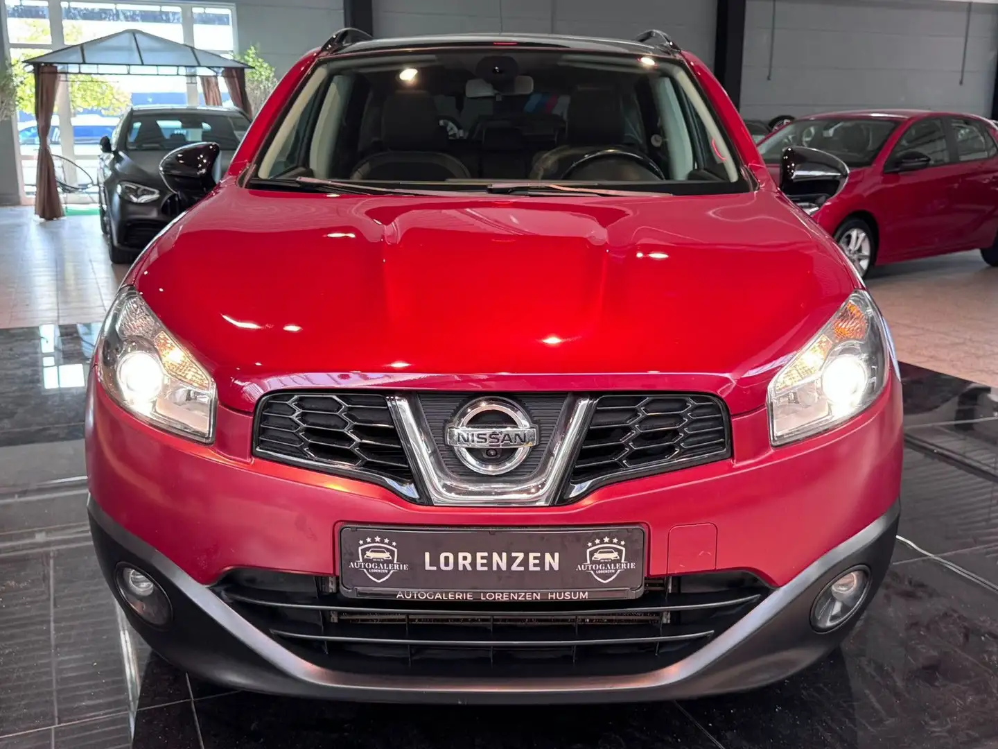 Nissan Qashqai 360 Kamera Navi Klima BT-Audio Pano Roşu - 2